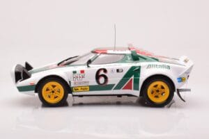 Lancia Stratos HF #6 B. Waldegård / H. Thorszelius Rally Monte Carlo 1976 IXO 1:18 18RMC162B Metal - imagem 3 de 6