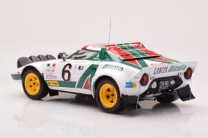 Lancia Stratos HF #6 B. Waldegård / H. Thorszelius Rally Monte Carlo 1976 IXO 1:18 18RMC162B Metal - imagem 5 de 6