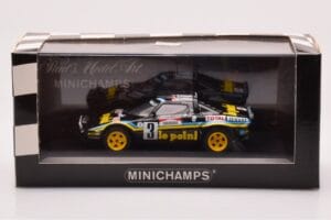 Lancia Stratos Le Point #3 B. Darniche / A. Mahe Tour de France 1980 Minichamps 1:43 430801201 Metal - imagem 4 de 4