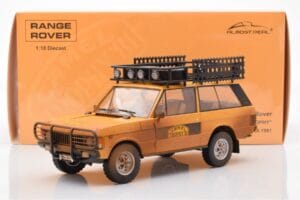 Land Rover Defender 90 Camel Trophy Sumatra 1981 Almost Real 1:18 810107 Metal - imagem 8 de 8