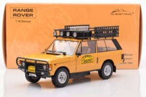 Land Rover Range Rover Camel Trophy Papua New Guinea 1982 Almost Real 1:18 810106 Metal - imagem 8 de 8
