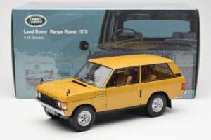 Land Rover Range Rover Classic Amarelo Almost Real 1:18 ALM810103 Metal - imagem 8 de 8