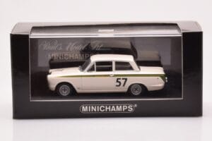 Lotus Cortina Mk1 #57 J. Clark Crystal Palace Winner 1964 Minichamps 1:43 400648257 Metal - imagem 4 de 4