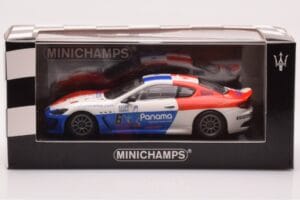 Maserati GranTurismo MC GT4 #6 Goldstein / Sumberg Trofeo GranTurismo 2010 Minichamps 1:43 400101206 Metal - imagem 4 de 4