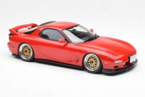 Mazda RX-7 FD Khyzyl Saleem Vermelho Otto 1:18 OT1062 Resina - imagem 4 de 6