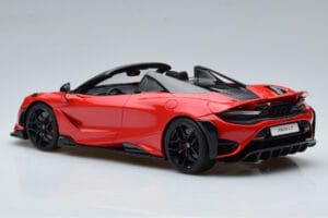 McLaren 765LT Spider Vermelho GT Spirit 1:18 GT420 Resina - imagem 5 de 6