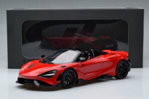 McLaren 765LT Spider Vermelho GT Spirit 1:18 GT420 Resina - imagem 6 de 6