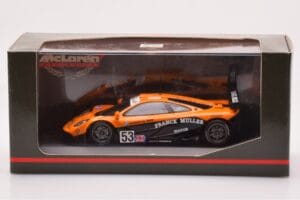 McLaren F1 GTR #53 Giroix Racing D. Giroix / C. Deletraz / L. Sala 24 Hours of Le Mans 1996 Minichamps 1:43 530164353 Metal - imagem 4 de 4