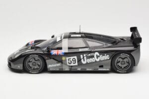 McLaren F1 GTR #59 J-J. Lehto / Y. Dalmas / M. Sekiya 24 Hours of Le Mans Winner 1995 UT Models 1:18 530151859 Metal - imagem 3 de 6