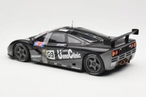 McLaren F1 GTR #59 J-J. Lehto / Y. Dalmas / M. Sekiya 24 Hours of Le Mans Winner 1995 UT Models 1:18 530151859 Metal - imagem 5 de 6