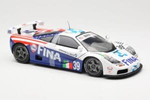 McLaren F1 GTR #39 N. Piquet / J. Cecotto / D. Sullivan Team Bigazzi 24 Hours of Le Mans 1996 UT Models 1:18 80439421485 Meta - imagem 2 de 6