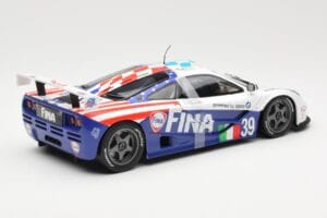 McLaren F1 GTR #39 N. Piquet / J. Cecotto / D. Sullivan Team Bigazzi 24 Hours of Le Mans 1996 UT Models 1:18 80439421485 Meta - imagem 3 de 6