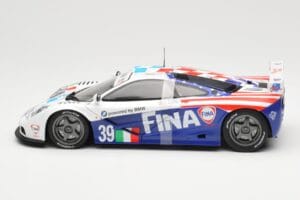 McLaren F1 GTR #39 N. Piquet / J. Cecotto / D. Sullivan Team Bigazzi 24 Hours of Le Mans 1996 UT Models 1:18 80439421485 Meta - imagem 5 de 6