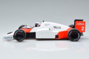 McLaren MP4/2B Marlboro #2 A. Prost Monaco GP Winner World Champion 1985 MCG 1:18 MCG18606F Metal - imagem 3 de 6