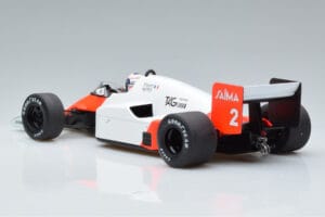 McLaren MP4/2B Marlboro #2 A. Prost Monaco GP Winner World Champion 1985 MCG 1:18 MCG18606F Metal - imagem 5 de 6