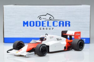 McLaren MP4/2B Marlboro #2 A. Prost Monaco GP Winner World Champion 1985 MCG 1:18 MCG18606F Metal - imagem 6 de 6