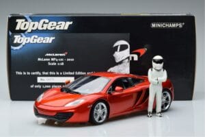 McLaren MP4-12C Com Figura Stig Top Gear Minichamps 1:18 519101330 Metal - imagem 7 de 7