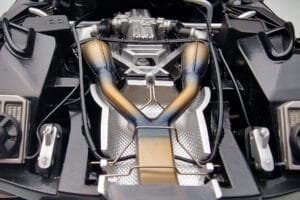McLaren P1 Preto Mate AUTOart 1:18 76027 Metal - imagem 7 de 9