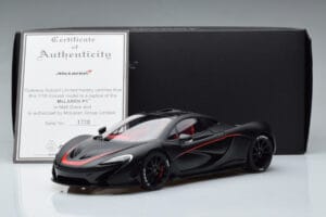 McLaren P1 Preto Mate AUTOart 1:18 76027 Metal - imagem 9 de 9