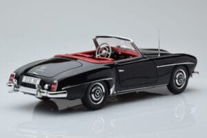 Mercedes 190 SL W121 Cabriolet Preto Minichamps 1:18 100037030 Metal - imagem 3 de 8