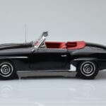 Mercedes 190 SL W121 Cabriolet Preto Minichamps 1:18 - image 4 of 8