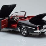 Mercedes 190 SL W121 Cabriolet Preto Minichamps 1:18 - image 7 of 8