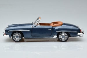 Mercedes 190 SL W121 Roadster Azul Norev 1:18 B66040625 Metal - imagem 5 de 8