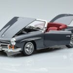 Mercedes 190 SL W121 Roadster Cinzento Norev 1:18 183402 Metal - image 2 of 8