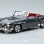 Mercedes 190 SL W121 Roadster Cinzento Norev 1:18 183402 Metal