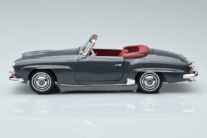 Mercedes 190 SL W121 Roadster Cinzento Norev 1:18 183402 Metal - imagem 4 de 8