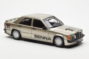 Mercedes 190E 2.3-16 W201 A. Senna Nurburgring Race of Champions 1984 Otto 1:18 OT1041 Resina - imagem 4 de 6
