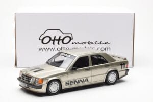 Mercedes 190E 2.3-16 W201 A. Senna Nurburgring Race of Champions 1984 Otto 1:18 OT1041 Resina - imagem 6 de 6