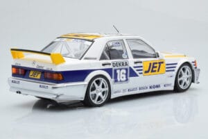Mercedes 190E 2.5-16 W201 EVO 1 Jet #16 F. Biela Team Ms-Jet Racing DTM 1990 Minichamps 1:18 155903616 Metal - imagem 2 de 6