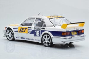 Mercedes 190E 2.5-16 W201 EVO 1 Jet #16 F. Biela Team Ms-Jet Racing DTM 1990 Minichamps 1:18 155903616 Metal - imagem 5 de 6