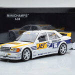 Mercedes 190E 2.5-16 W201 EVO 1 Jet #16 F. Biela Team Ms-Jet Racing DTM 1990 Minichamps 1:18 - image 6 of 6