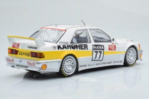 Mercedes 190E 2.5-16 W201 EVO 1 Karcher #77 F. Kreutzpointer Team AMG-Mercedes DTM 1990 Minichamps 1:18 155903677 Metal - imagem 2 de 6
