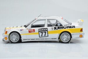Mercedes 190E 2.5-16 W201 EVO 1 Karcher #77 F. Kreutzpointer Team AMG-Mercedes DTM 1990 Minichamps 1:18 155903677 Metal - imagem 3 de 6