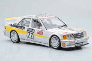 Mercedes 190E 2.5-16 W201 EVO 1 Karcher #77 F. Kreutzpointer Team AMG-Mercedes DTM 1990 Minichamps 1:18 155903677 Metal - imagem 4 de 6