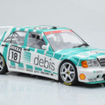 Mercedes 190E 2.5-16 W201 EVO 2 Debis #18 F. Giroix Team Zackspeed DTM 1991 Minichamps 1:18 - image 4 of 6