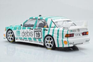 Mercedes 190E 2.5-16 W201 EVO 2 Debis #19 R. Asch Team Zackspeed DTM 1991 Minichamps 1:18 155913619 Metal - imagem 5 de 6