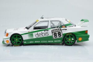 Mercedes 190E 2.5-16 W201 EVO 2 Debis #88 B. Schneider Team Zackspeed DTM 1991 Minichamps 1:18 155913688 Metal - imagem 3 de 6