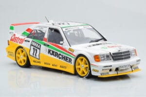 Mercedes 190E 2.5-16 W201 EVO 2 Karcher #11 J. Laffite Team Maas-Schons DTM 1992 Minichamps 1:18 155923611 Metal - imagem 4 de 6