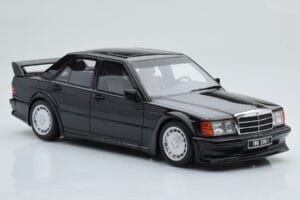 Mercedes 190E W201 2.5-16 Evo I Preto Otto 1:18 OT151 Resina - imagem 4 de 6