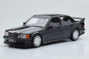 Mercedes 190E W201 2.5-16 Evo I Preto Otto 1:18