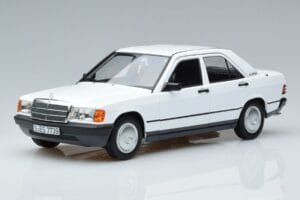 Mercedes 190 E W201 Branco Norev 1:18 183820 Metal