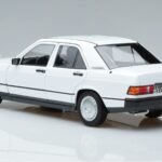 Mercedes 190 E W201 Branco Norev 1:18 183820 Metal - image 6 of 7