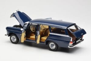 Mercedes 200 Universal W115 Azul Norev 1:18 183599 Metal - imagem 5 de 8