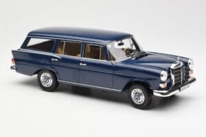 Mercedes 200 Universal W115 Azul Norev 1:18 183599 Metal - imagem 6 de 8