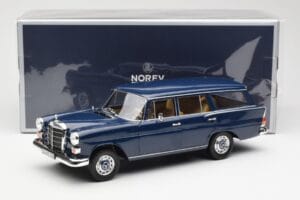 Mercedes 200 Universal W115 Azul Norev 1:18 183599 Metal - imagem 8 de 8