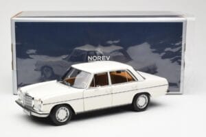 Mercedes 200 W115 Branco Norev 1:18 183770 Metal - imagem 8 de 8